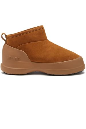 Luna Low Cognac Suede Boots MOON BOOT | 80D2480040.M008